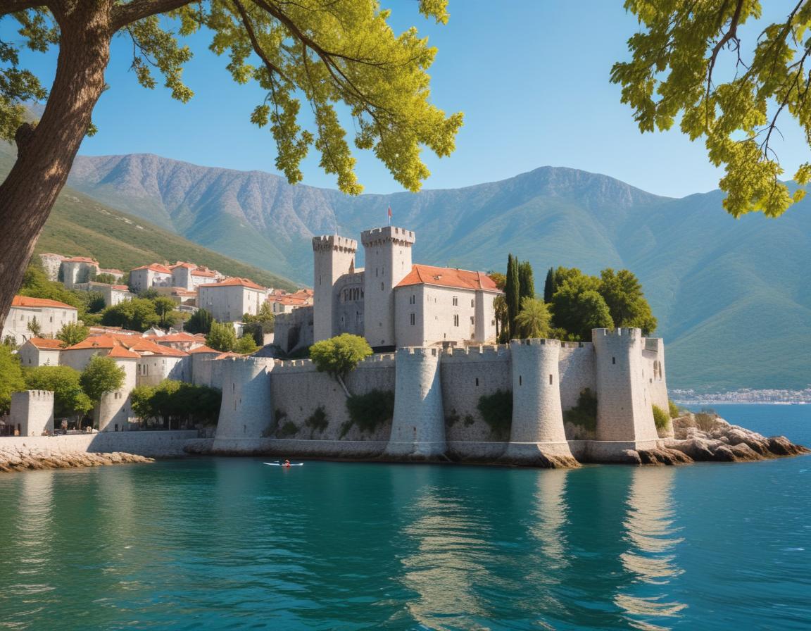 Herceg Novi, Montenegro: Konoba Feral and Savina Monastery