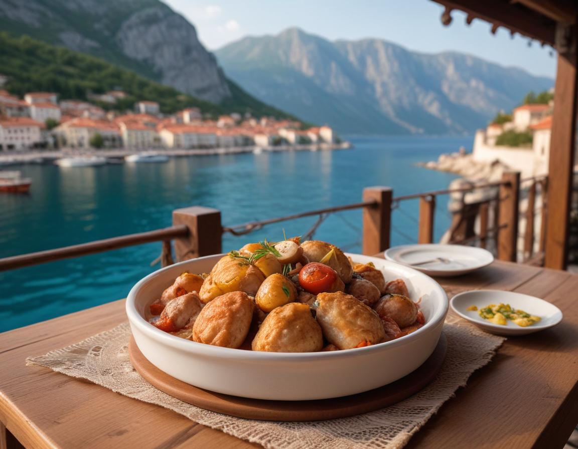 Local food in Ulcinj