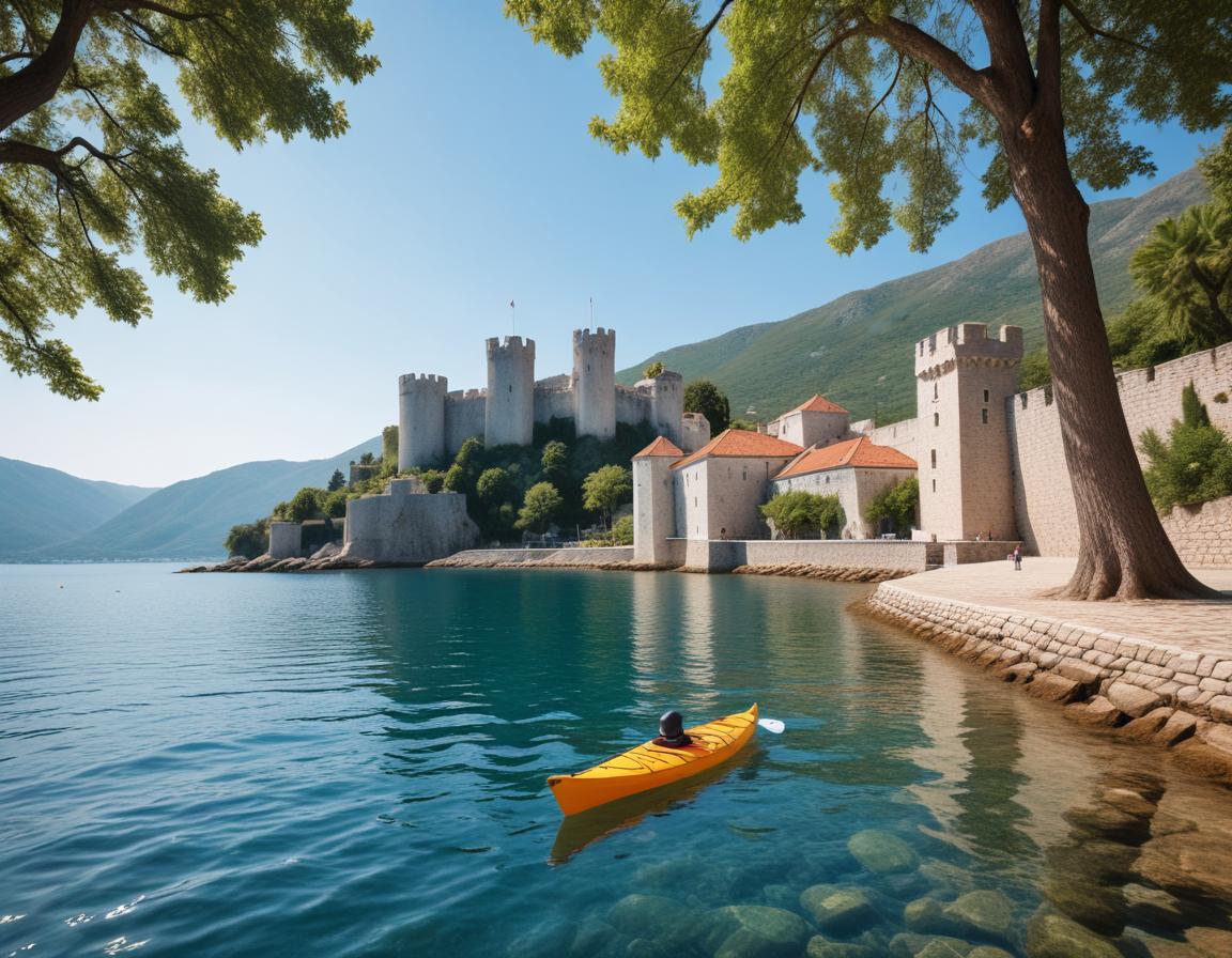Herceg Novi, Montenegro: Konoba Catovica Mlini and Kanli Tower