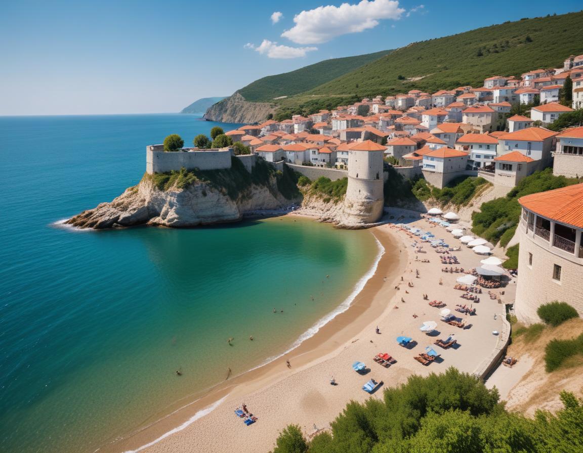 Ulcinj, Montenegro: Restaurant Lovac and Long Beach