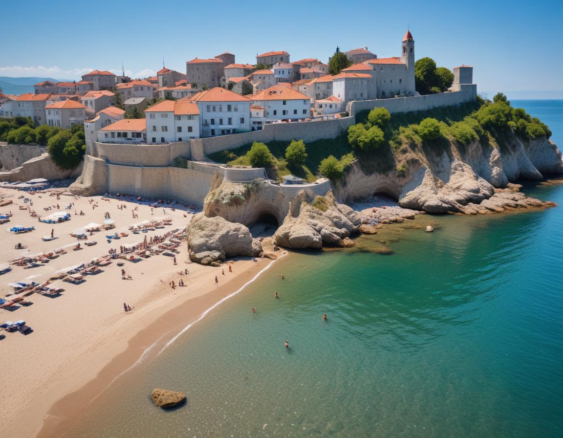 Ulcinj, Montenegro: Restaurant Antigona and Ulcinj Old Town