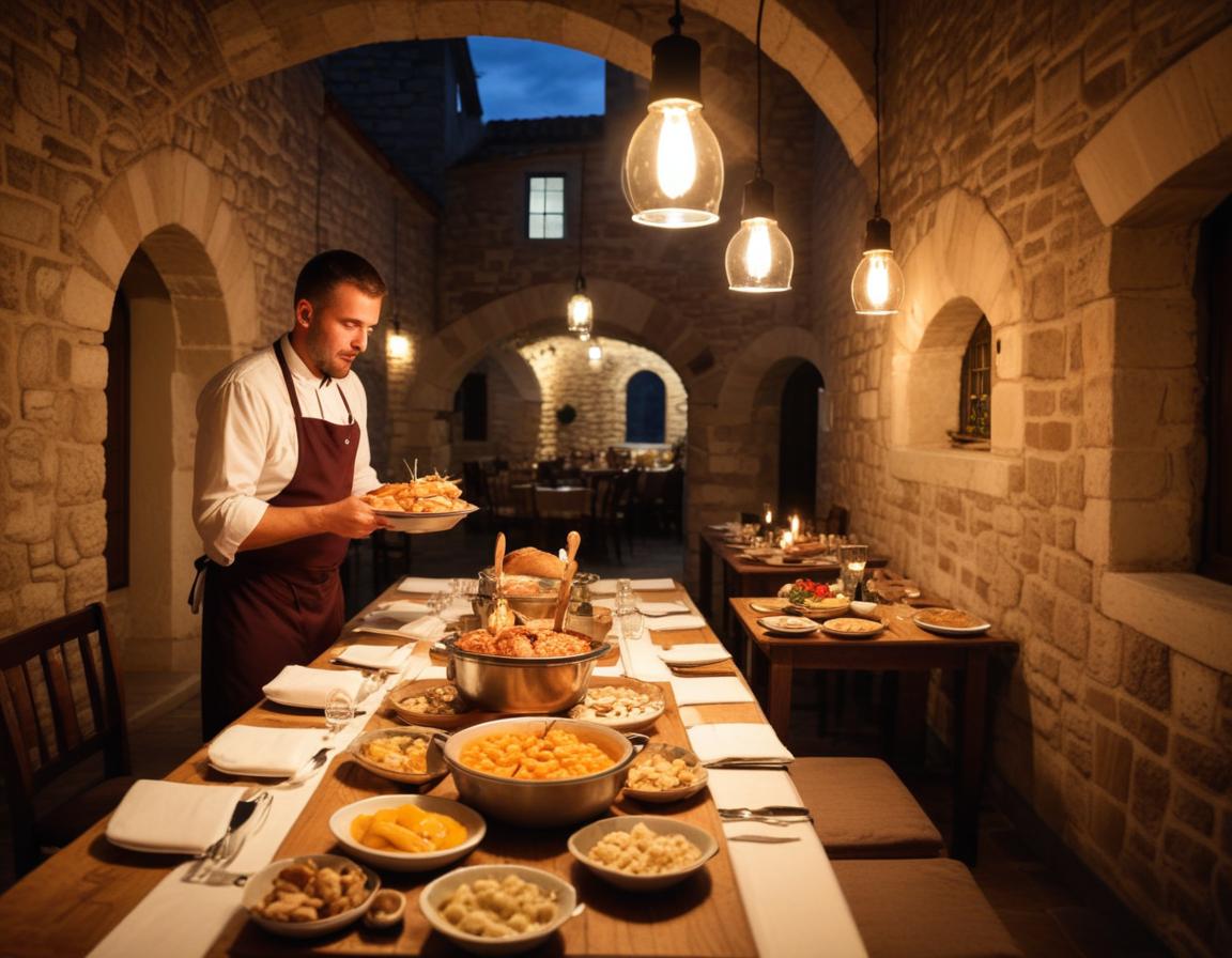 Local food in Dubrovnik