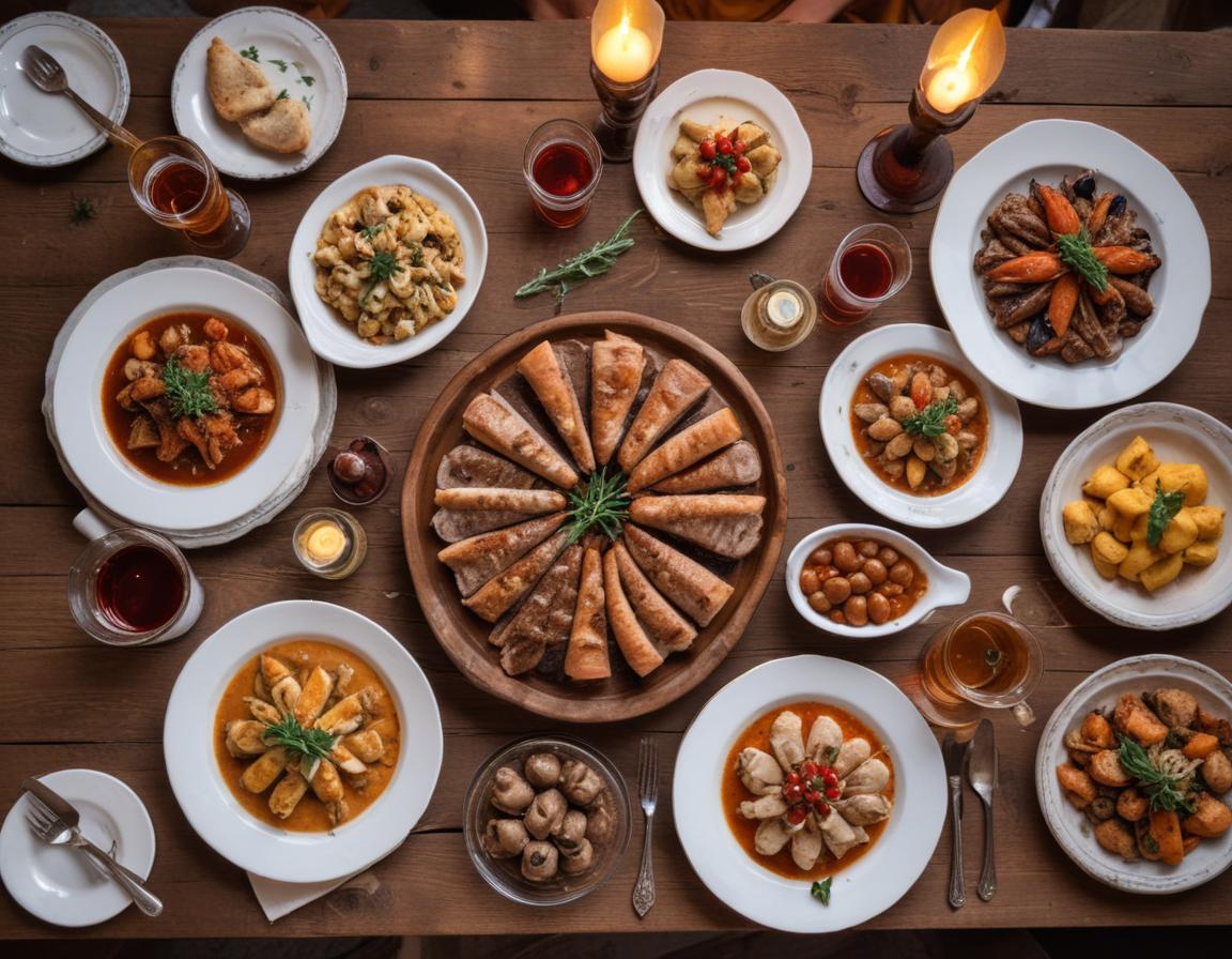 Local food in Dubrovnik