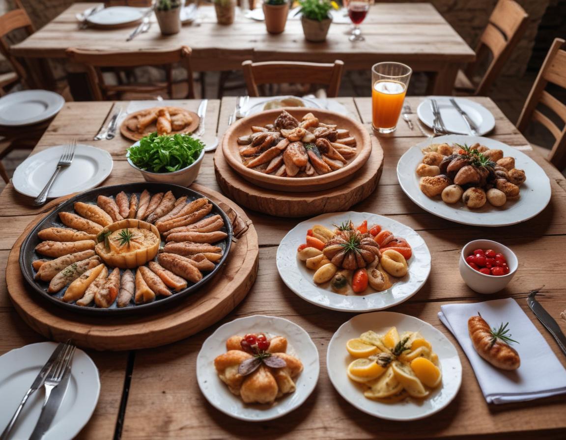 Local food in Dubrovnik
