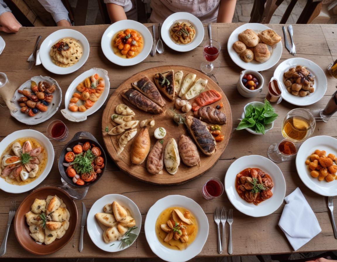 Local food in Dubrovnik