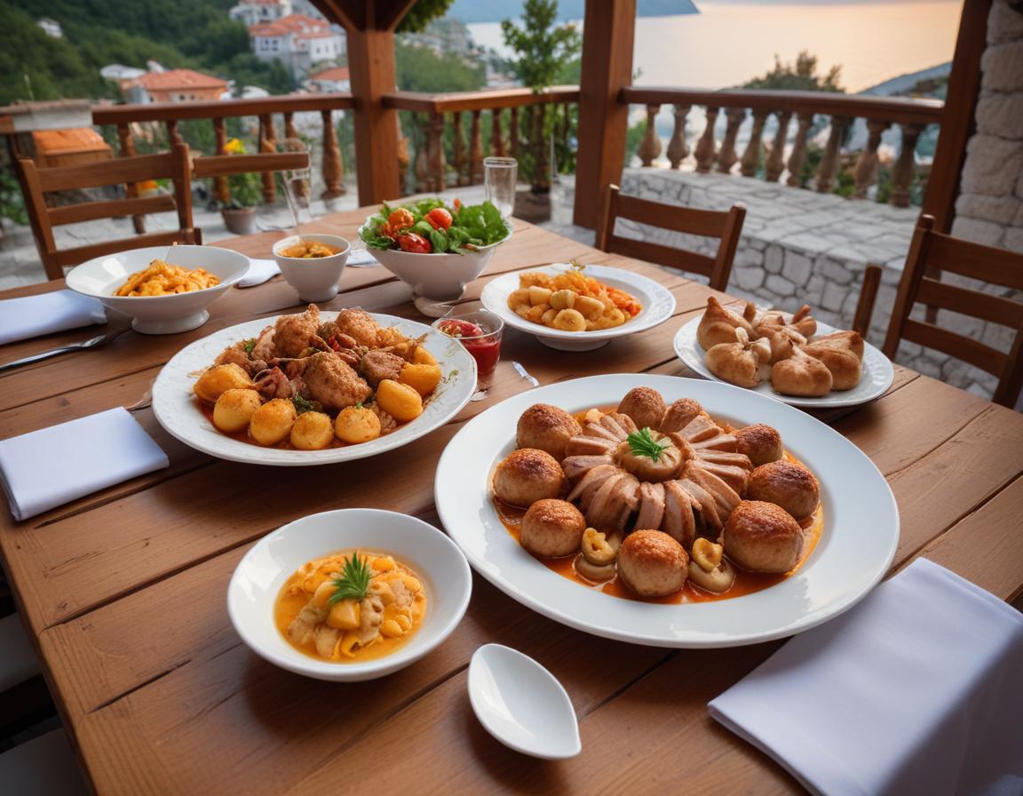 Local food in Budva