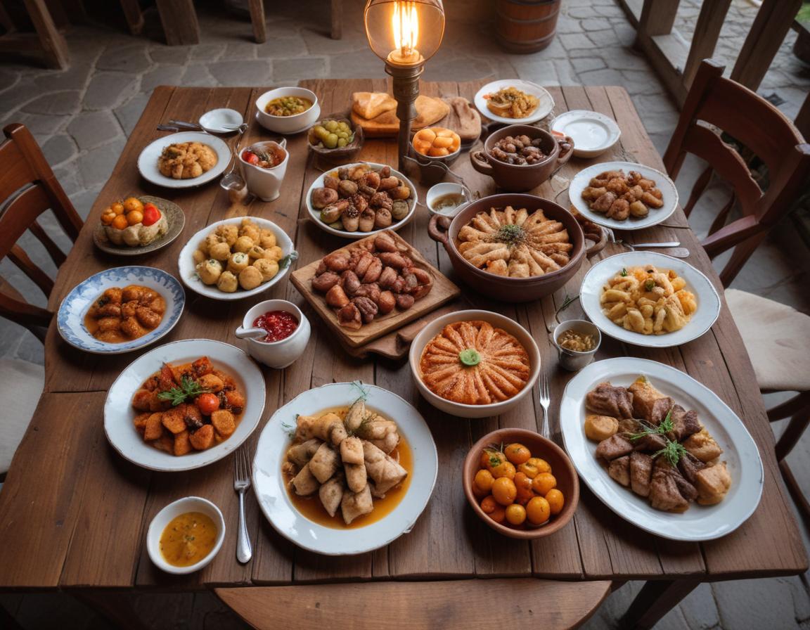 Local food in Budva
