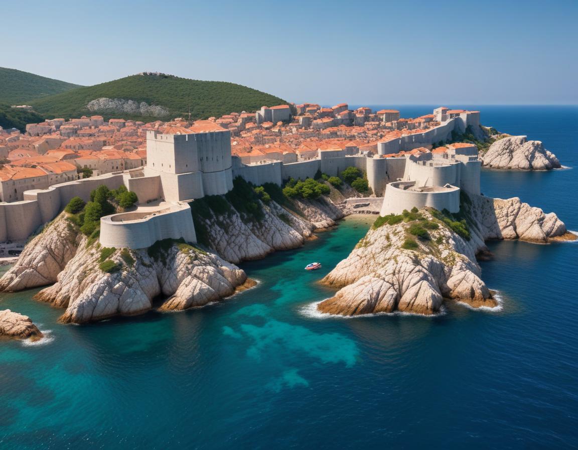 Dubrovnik, Croatia: Restaurant Nautika and Lokrum Island