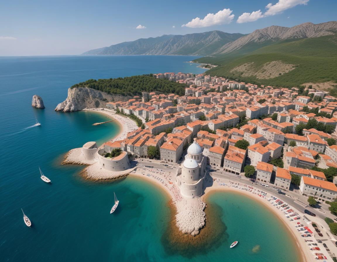 Budva, Montenegro: Konoba Stari Grad and Mogren Beach