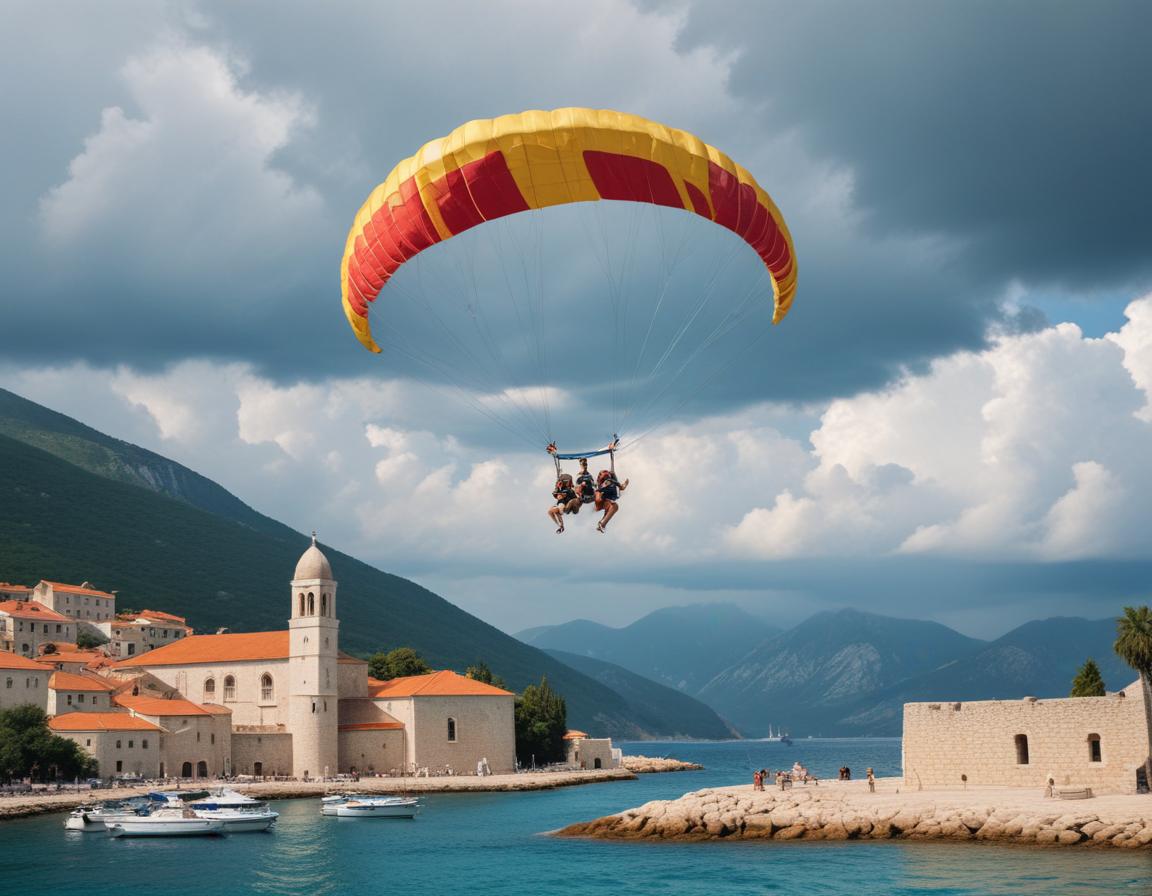 Budva, Montenegro: Trpeza and Dancing Girl Statue