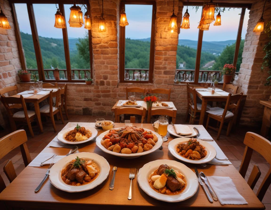 Local food in Vrsac